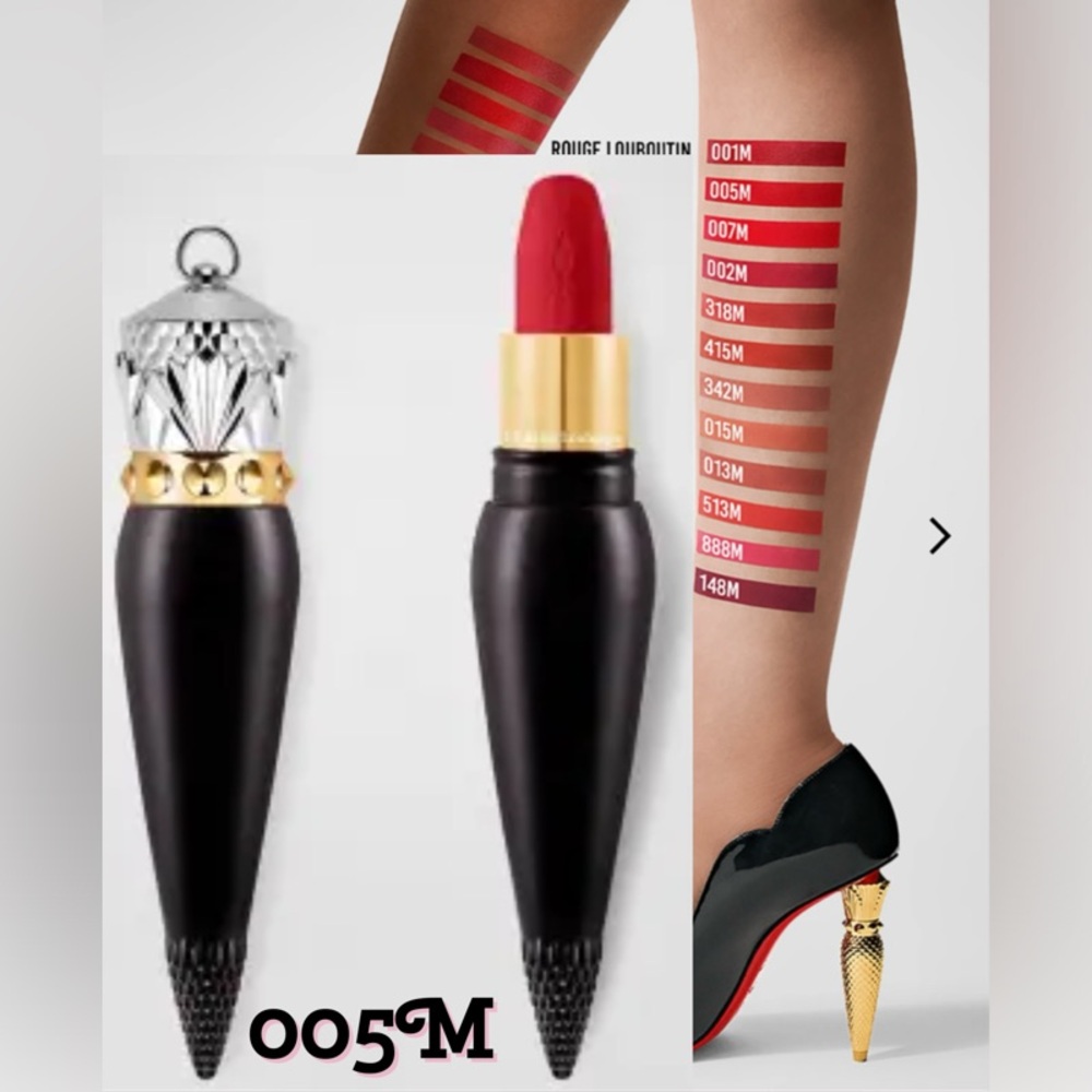 Christian Louboutin Velvet Matte Lipstick - Red 005M New